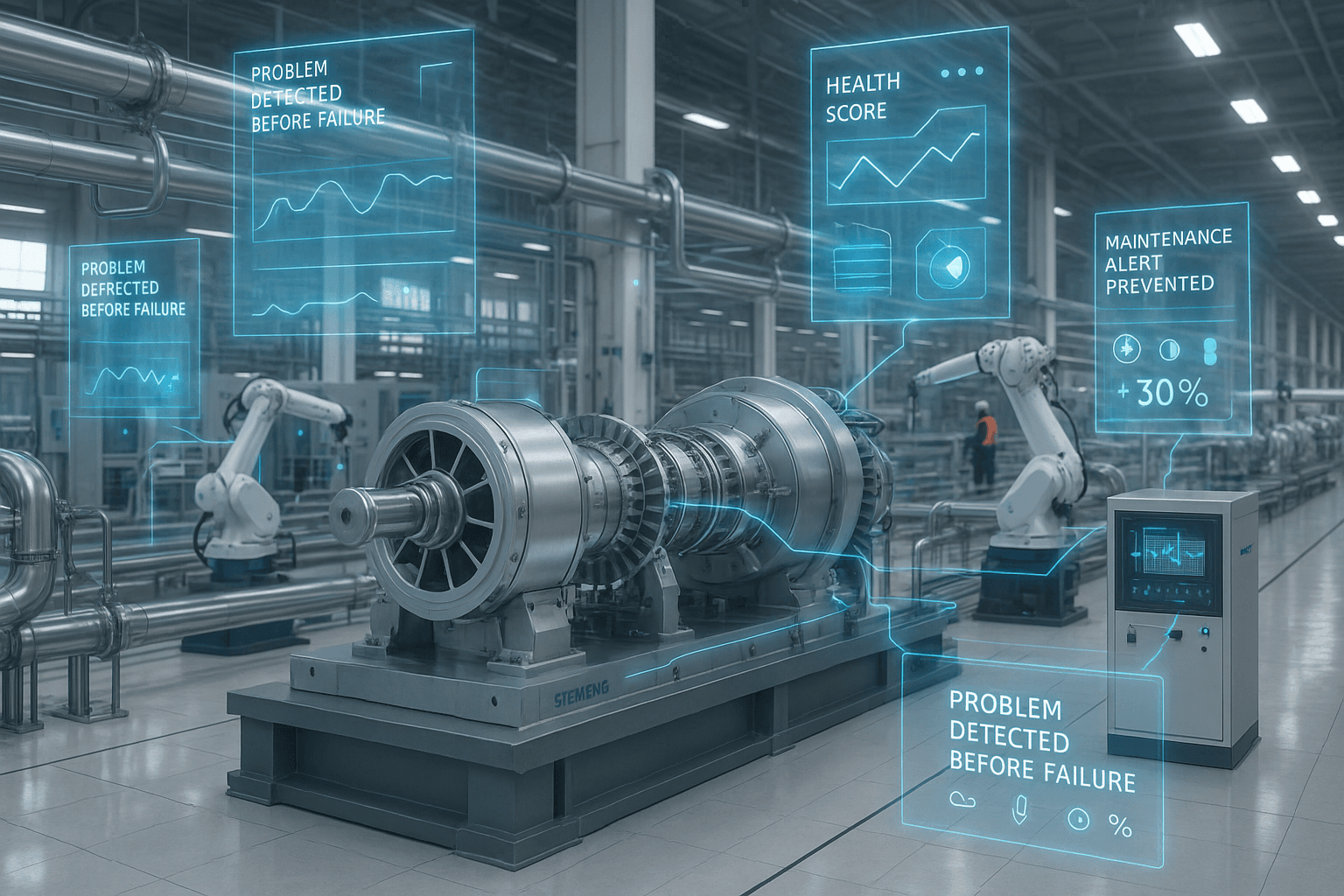 Siemens Cuts Unplanned Downtime by 30% with AI-Powered Predictive Maintenance